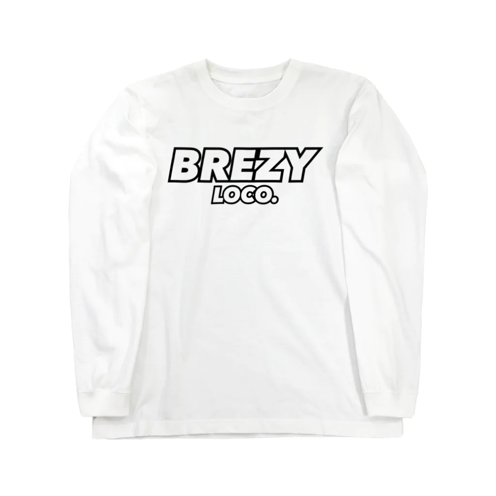 BREZY LOCO.のBREZY LOCO. BIG LOGOシリーズ ロングスリーブTシャツ