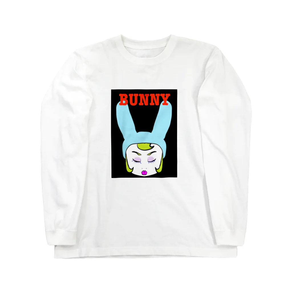 mamo〜のBunny girl Long Sleeve T-Shirt