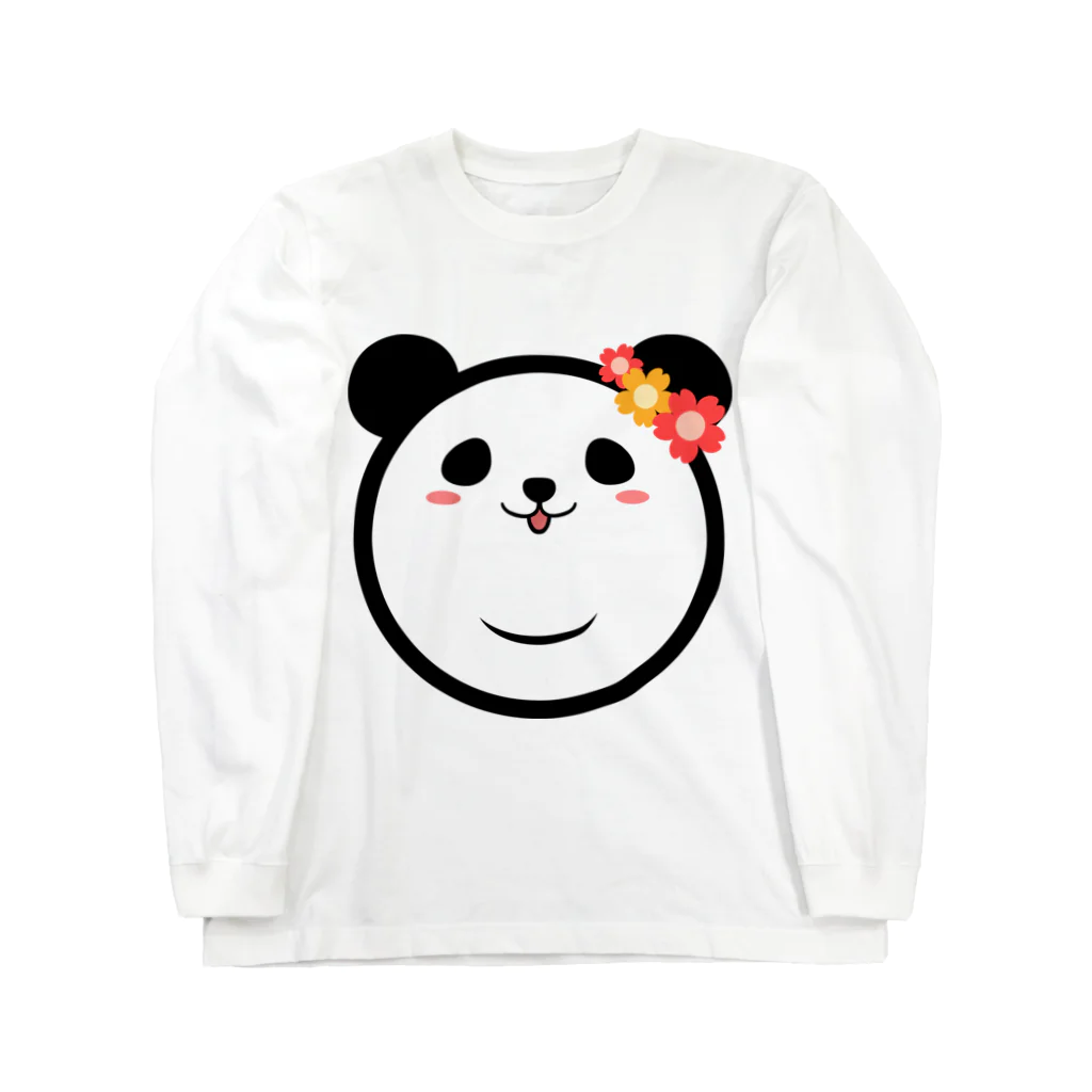 天工房のPanda Lele&Hehe ロングスリーブTシャツ