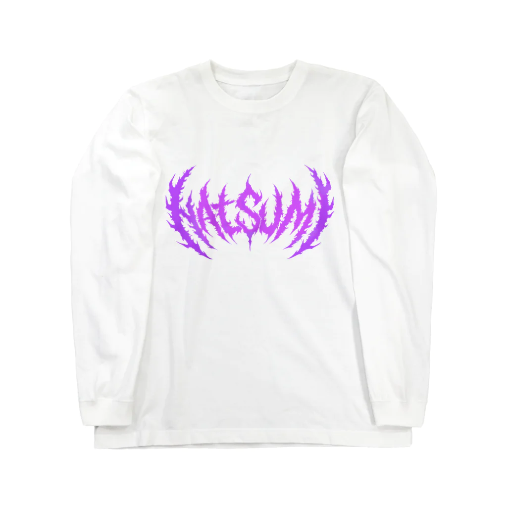 METAL PRINCESSのNatsumi deathlogo（なつみさんのデスロゴ） Long Sleeve T-Shirt