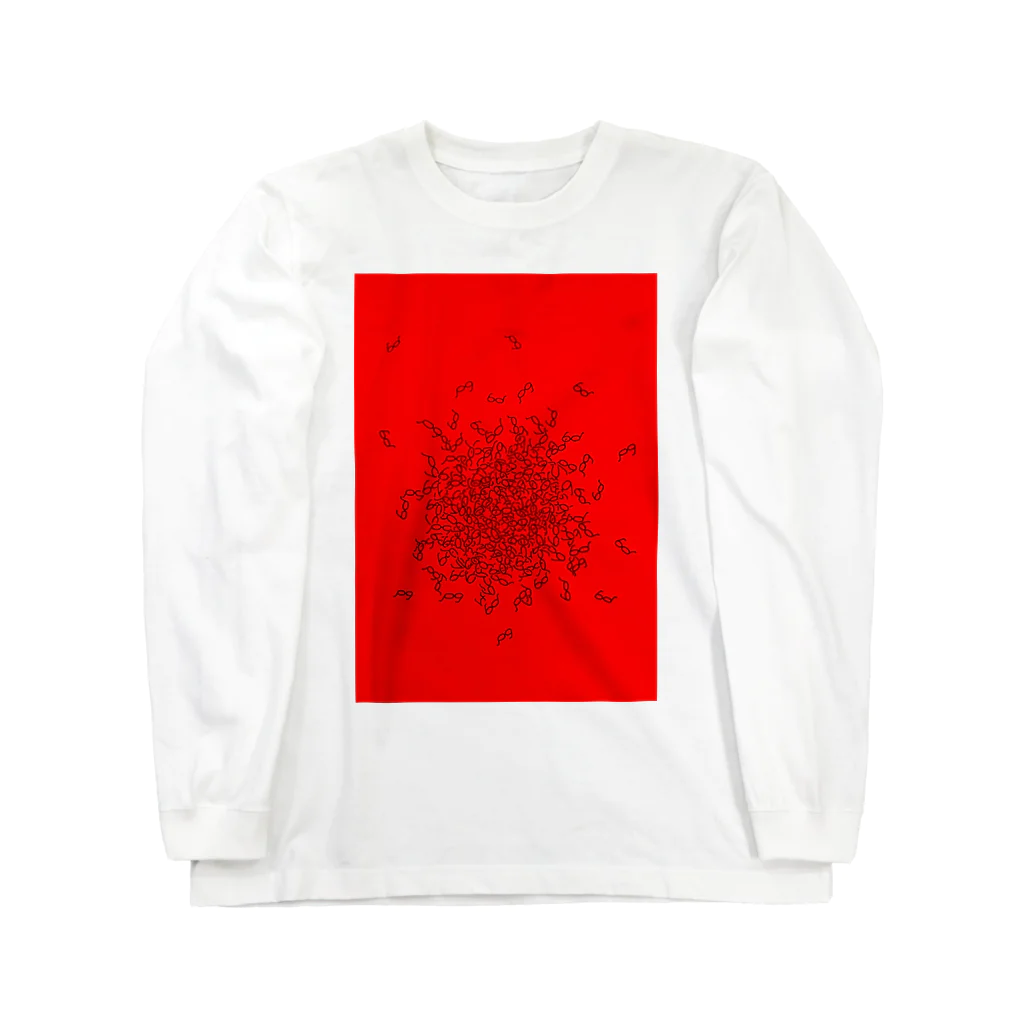 みつ公式ショップの【カラマル】コンガラガル画005 Long Sleeve T-Shirt