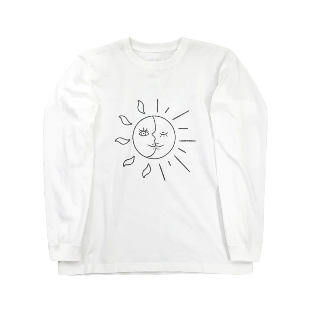 チョコミントの太陽と月 Long Sleeve T-Shirt