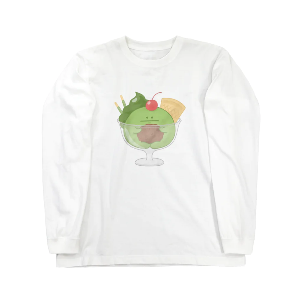 しらたまのしらたま抹茶パフェ Long Sleeve T-Shirt