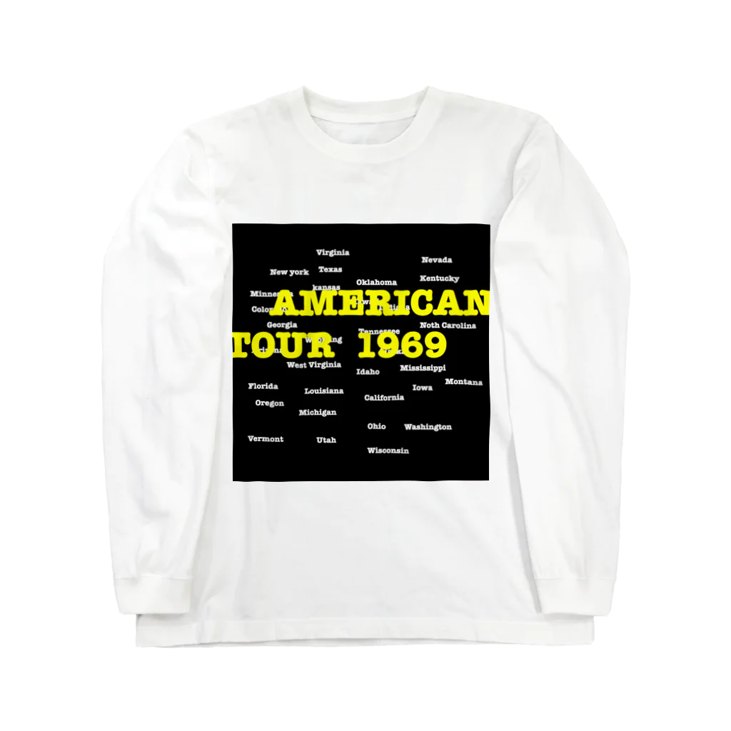 NEON_LINEのAMERICAN TOUR ロングスリーブTシャツ