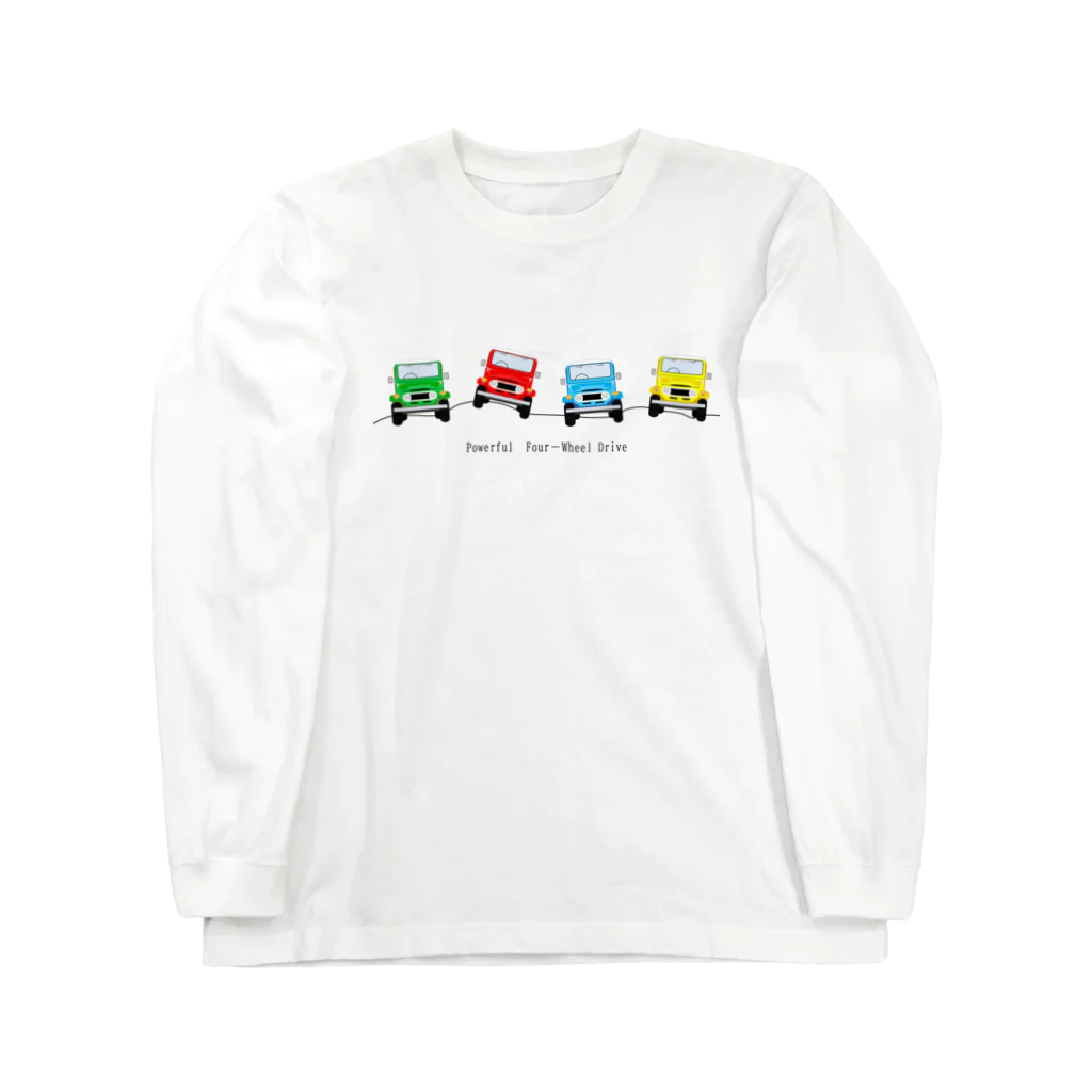 おにのパンツの実力の四輪駆動 Long Sleeve T-Shirt