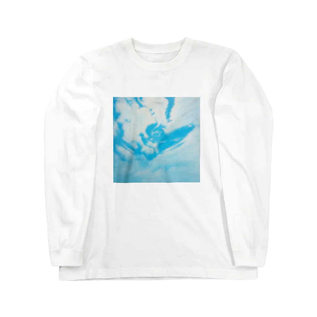 空間ペインター芳賀健太のメッセージ Long Sleeve T-Shirt