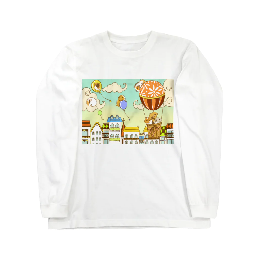 Lichtmuhleのguineapig carnival2018 ロングスリーブTシャツ