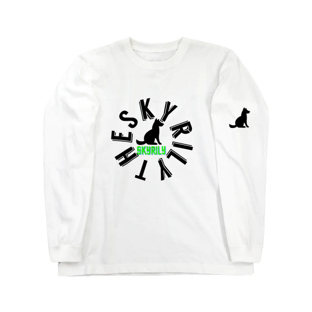 SkyrilyのSkyrily Logo ロングスリーブTシャツ