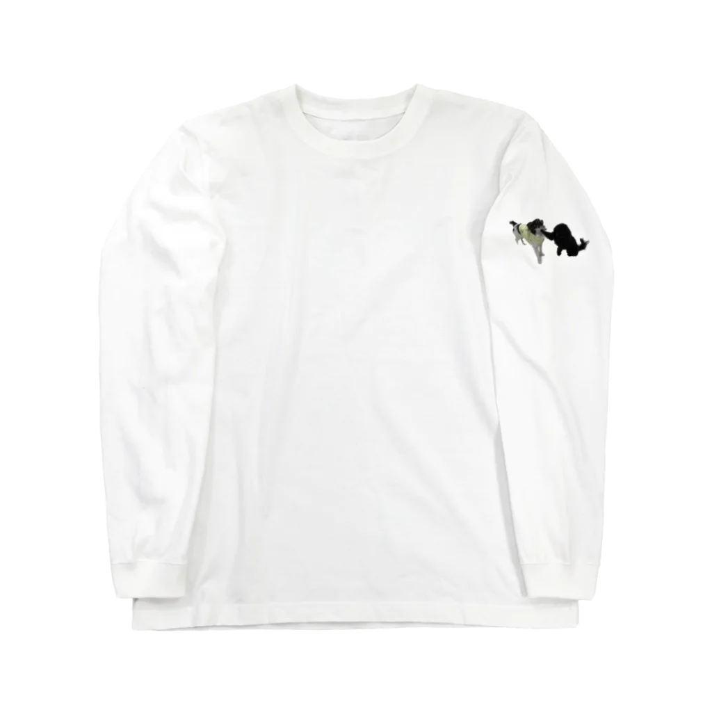 meat0301のドッグファイト Long Sleeve T-Shirt