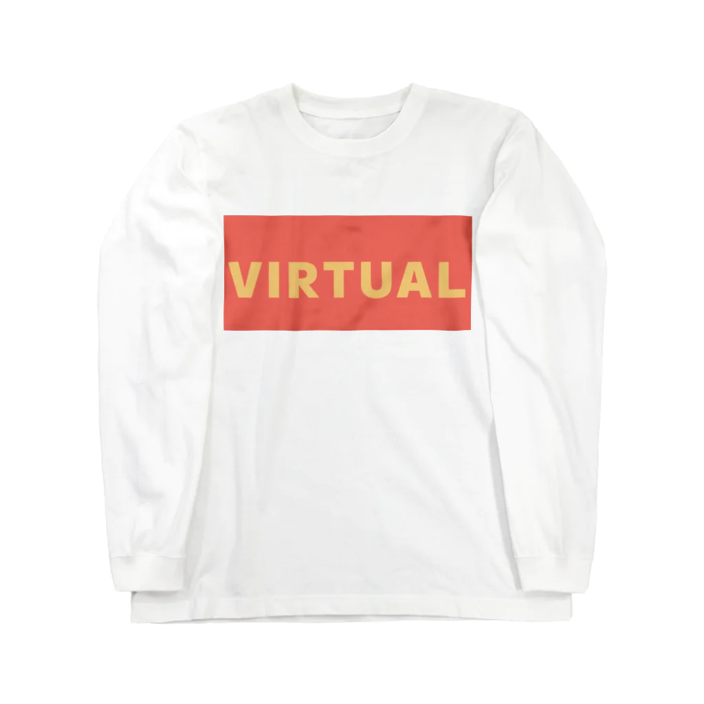 猫谷花火の気まぐれショップのVIRTUAL ロングスリーブTシャツ