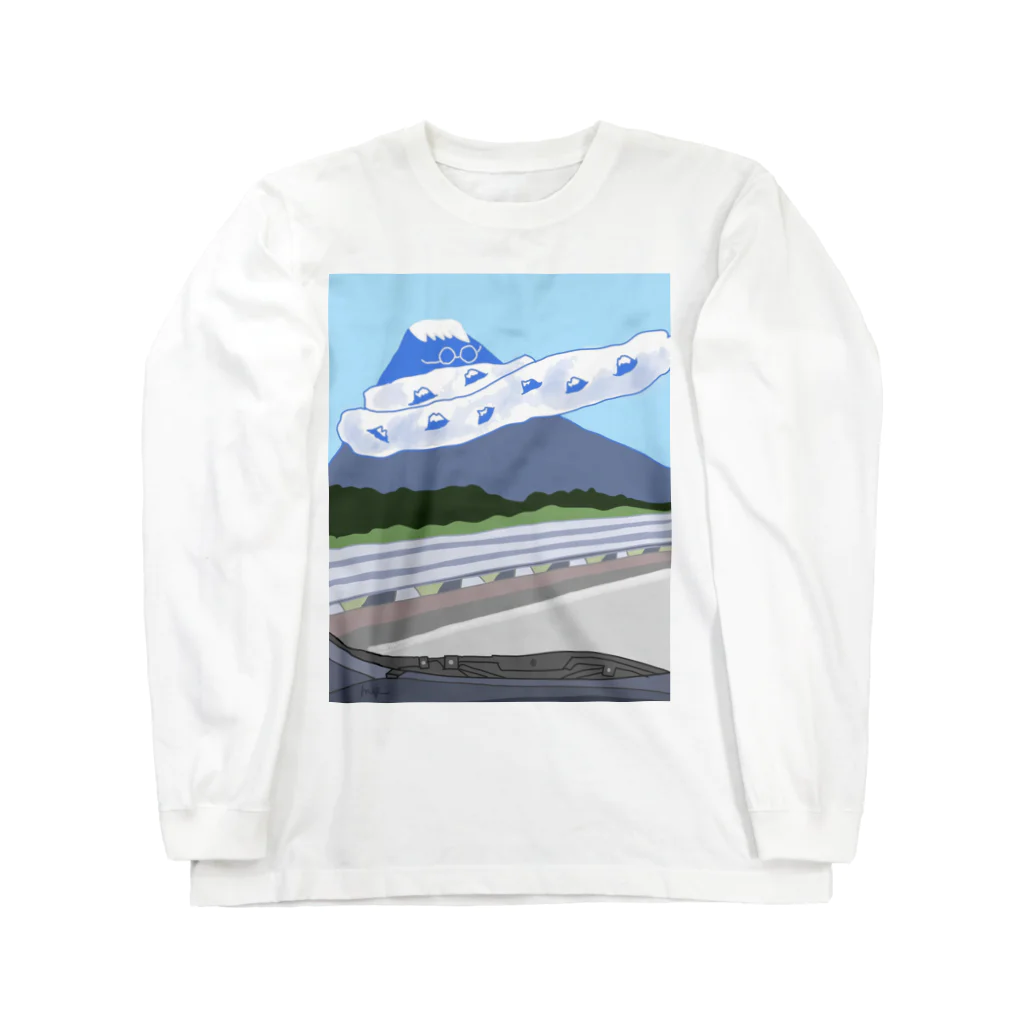 Meguuuの富士山くん Long Sleeve T-Shirt