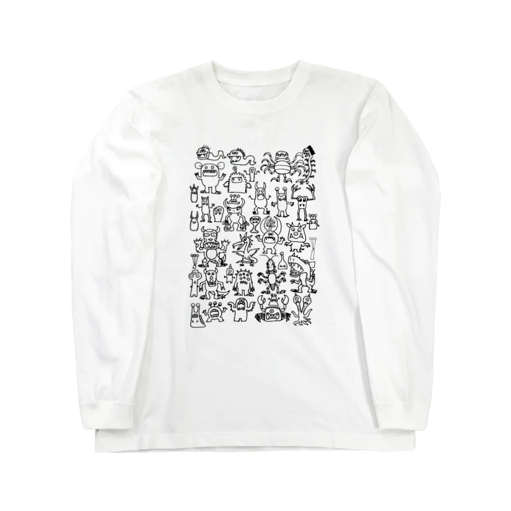 colmena-artのちびっ子モンスターズ Long Sleeve T-Shirt