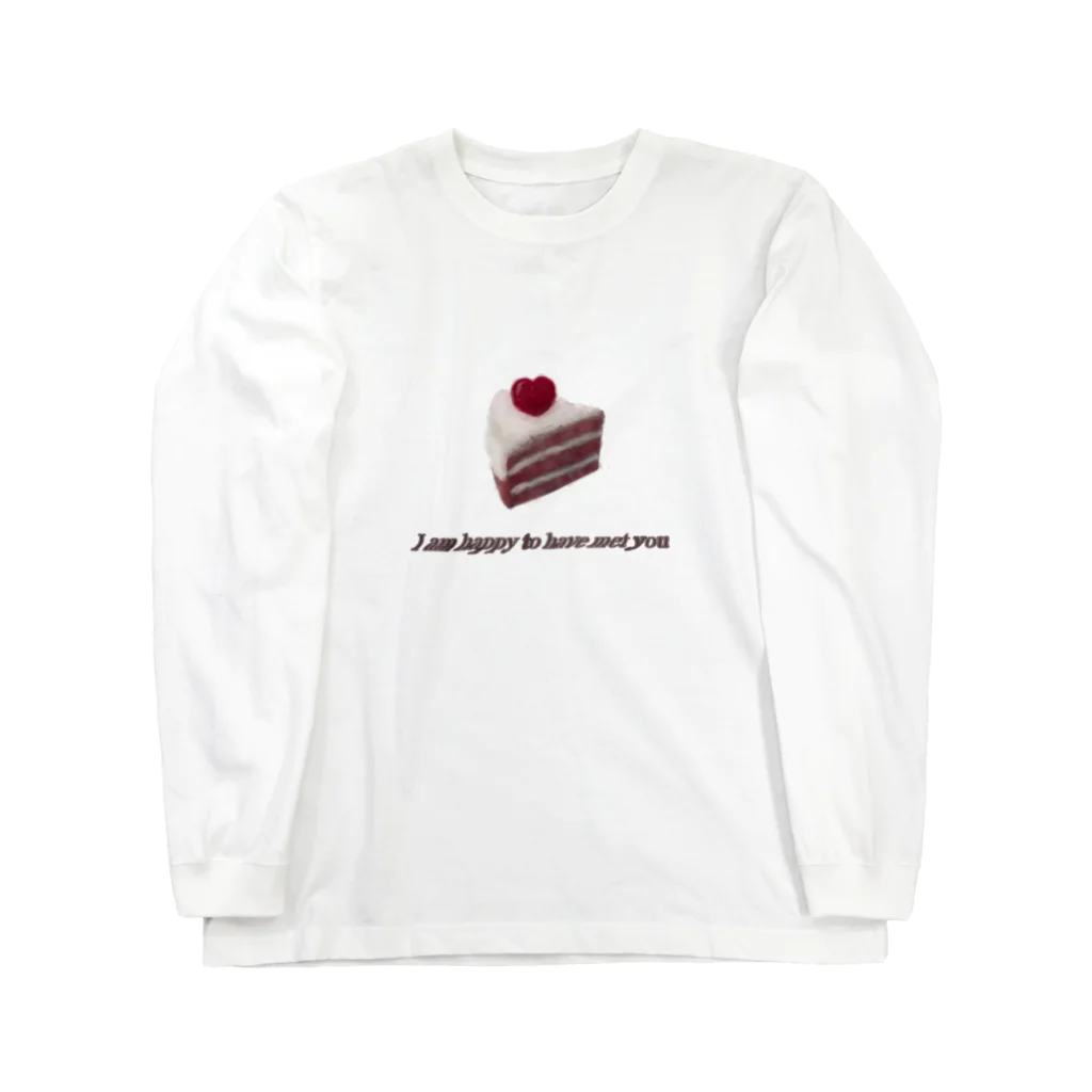 YOLOYOLOのケーキ Long Sleeve T-Shirt