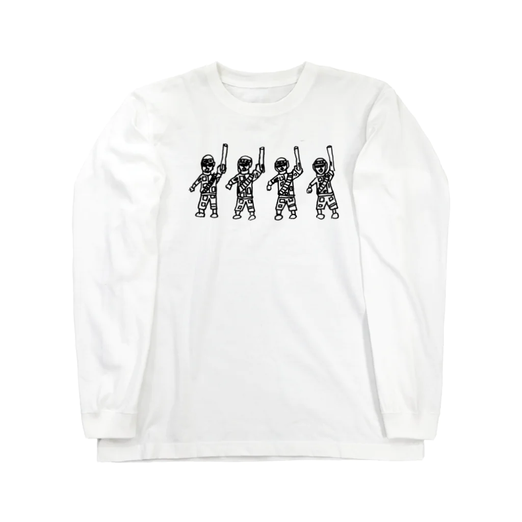 いショップのソルジャーくん Long Sleeve T-Shirt