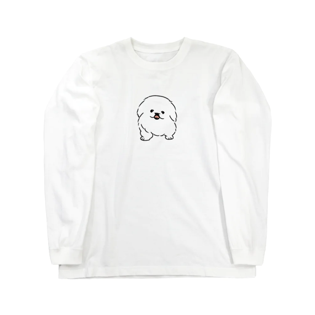 うにたんshopのペキニーズ登場 Long Sleeve T-Shirt