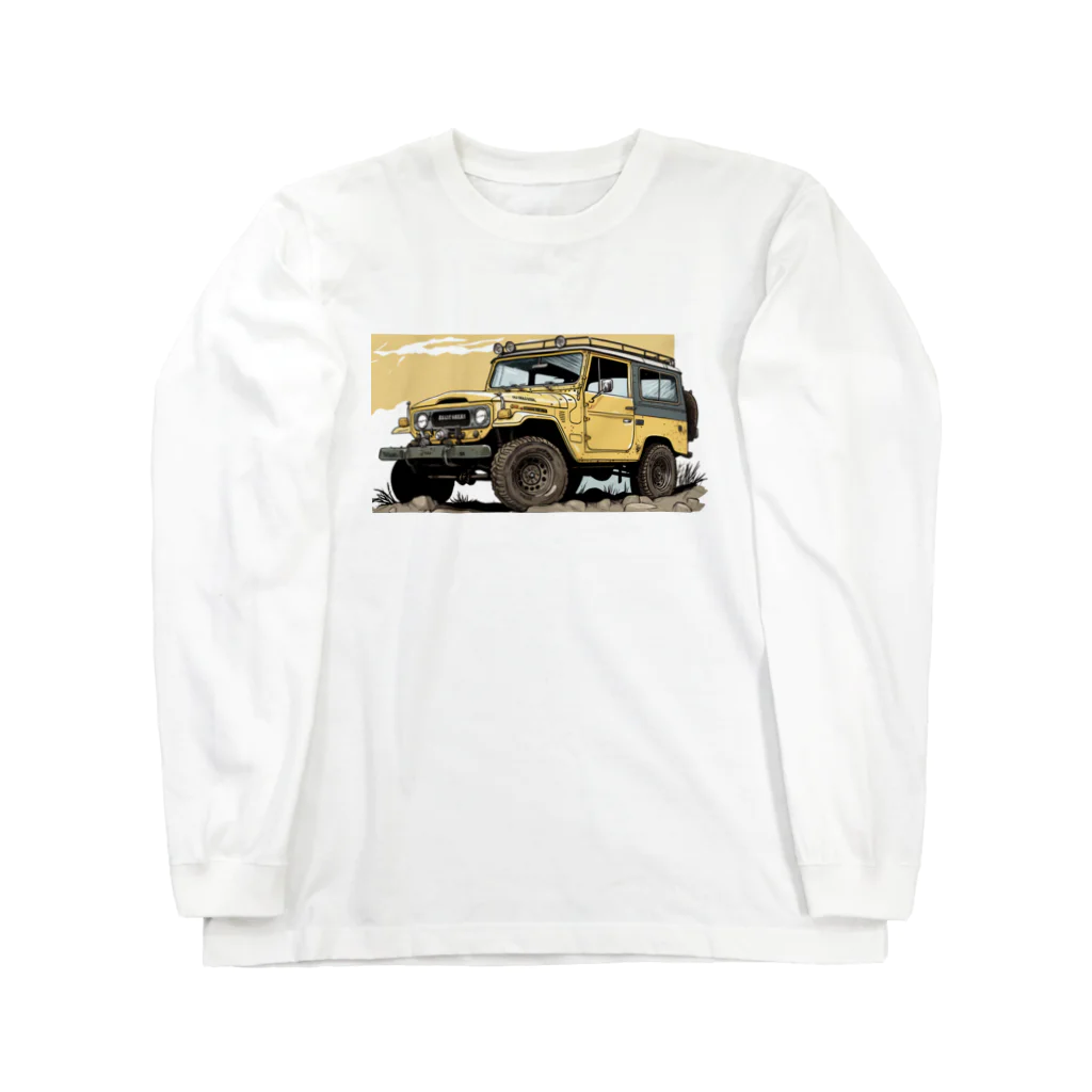 AI車屋のlandcruiser lover#1 ランクル Long Sleeve T-Shirt