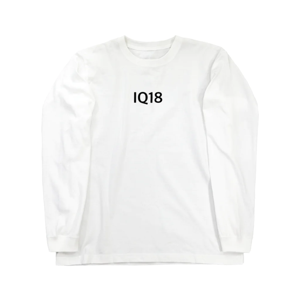 IQ18 のIQ18 LOGO  ロングスリーブTシャツ