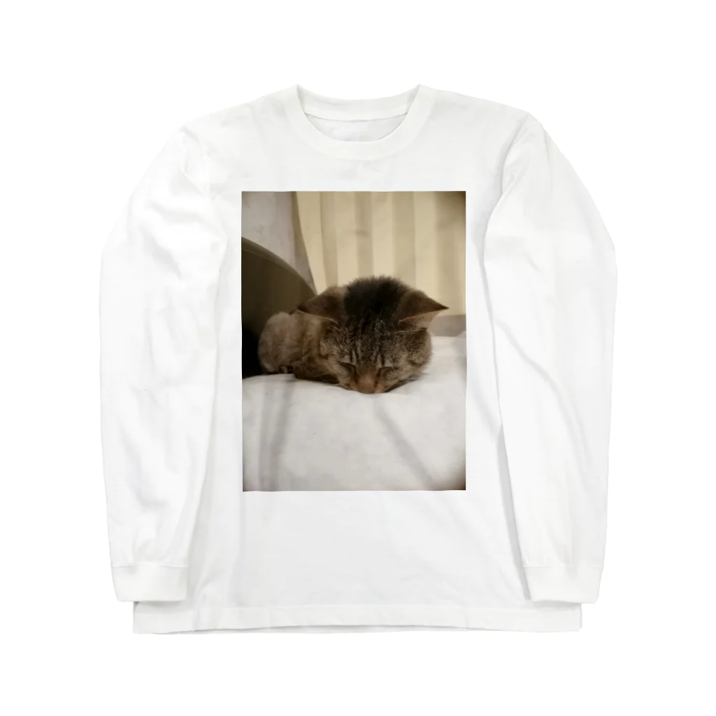 工房かみりゅんの家の猫　茶虎 Long Sleeve T-Shirt