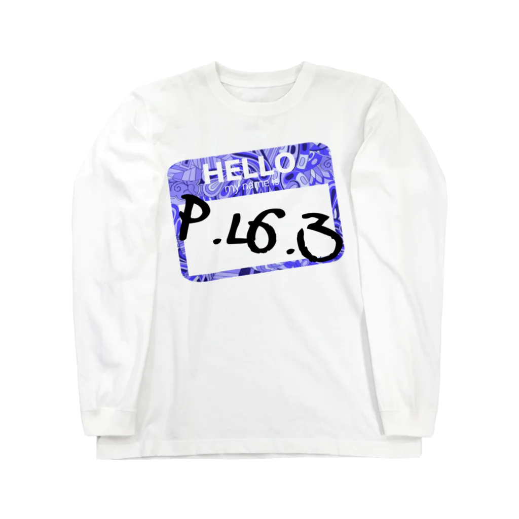 P.L.6.3のHello P.L6.3【ステンドグラス風】 ロングスリーブTシャツ