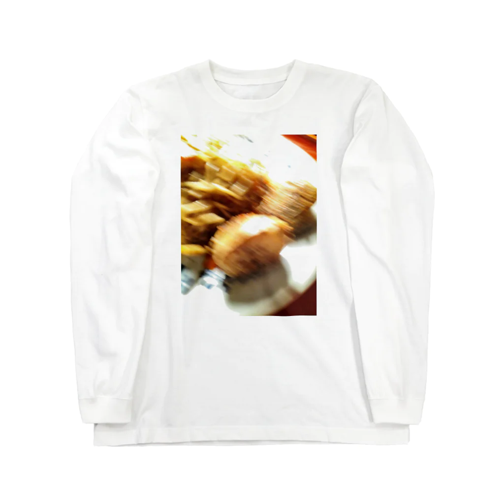 R O S E M A R Y☆A Y A N K AのTime travel Potatoes Long Sleeve T-Shirt