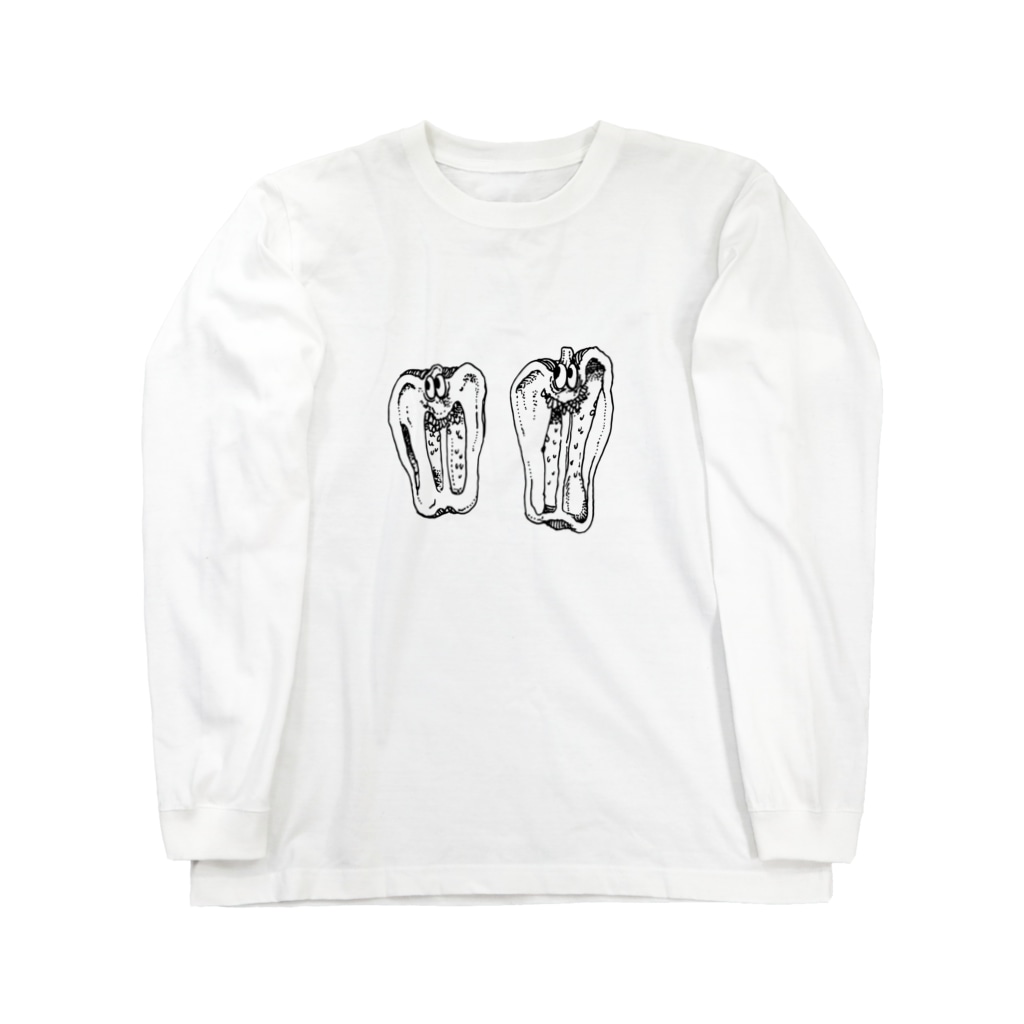 日下田のピーマン(light ver) Long Sleeve T-Shirt