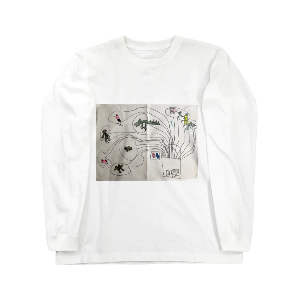 ポルタカリーナサロンの動物園 Long Sleeve T-Shirt