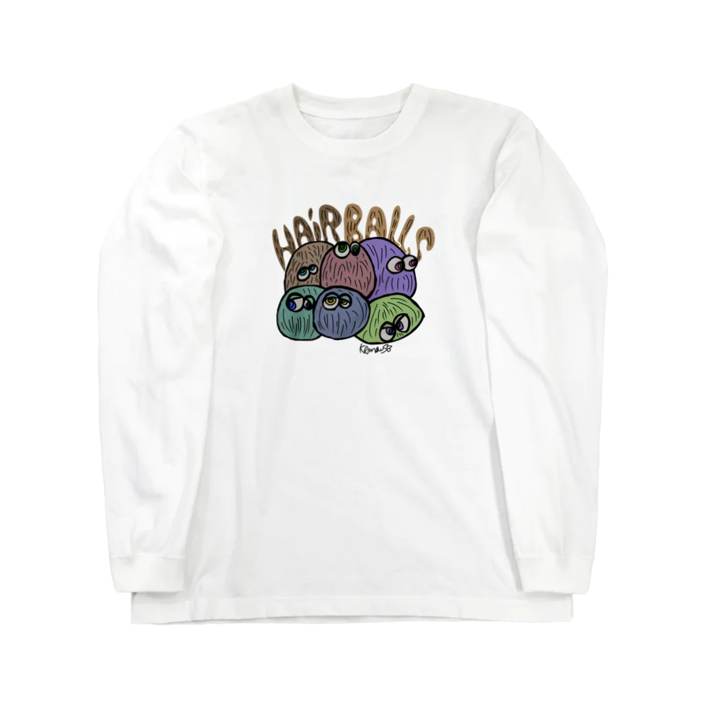 KurumiのHair Balls Long Sleeve T-Shirt