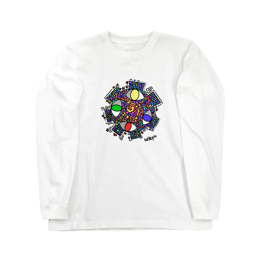 hayapinのハグルマ Long Sleeve T-Shirt