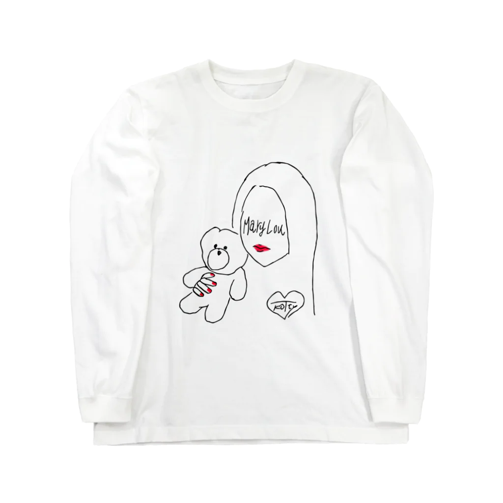 Mary Lou Official GoodsのKotty.2 ロングスリーブTシャツ