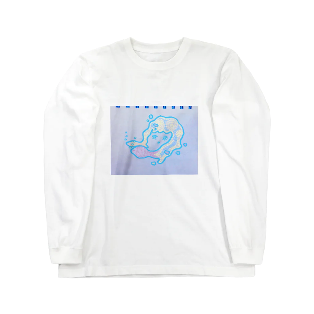 塩バターの人魚ちゃん Long Sleeve T-Shirt