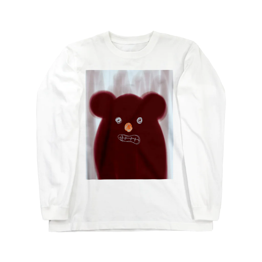 paca SHOPのくま Long Sleeve T-Shirt