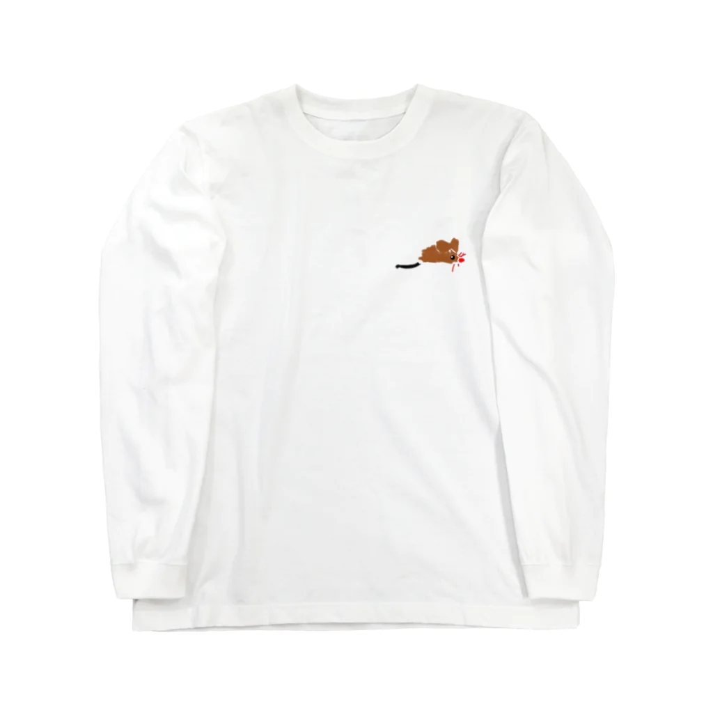 ポルタカリーナサロンのネズミ Long Sleeve T-Shirt