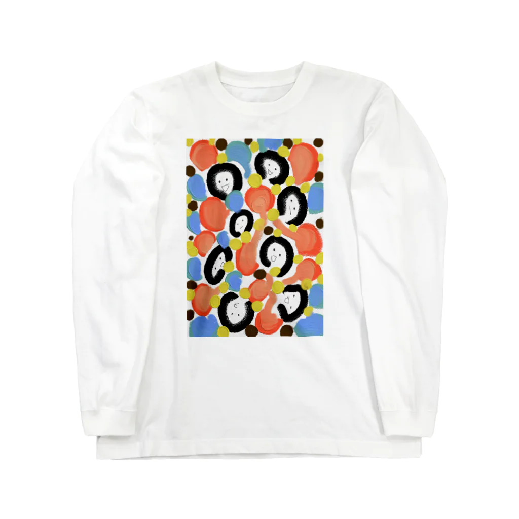 だだーん。のわらわらわわわ Long Sleeve T-Shirt