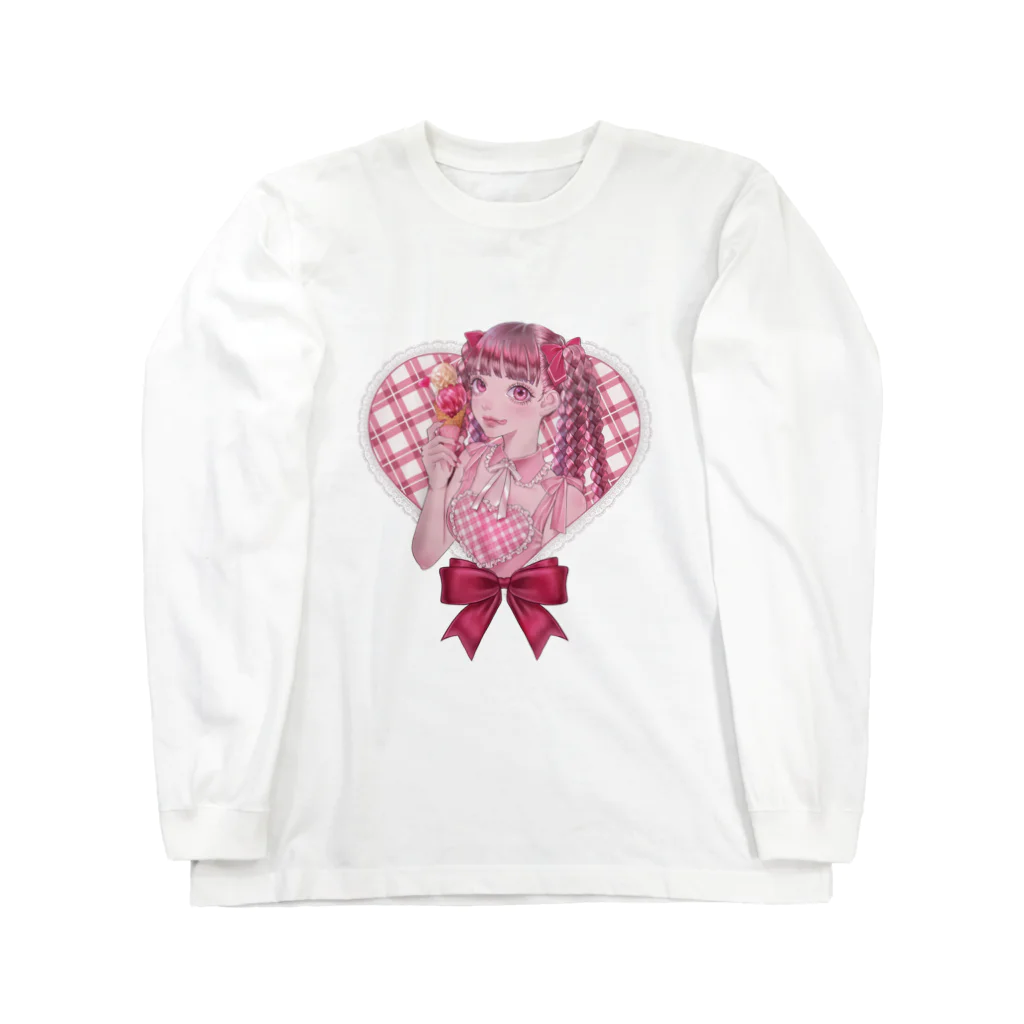 NYANのice cream Long Sleeve T-Shirt