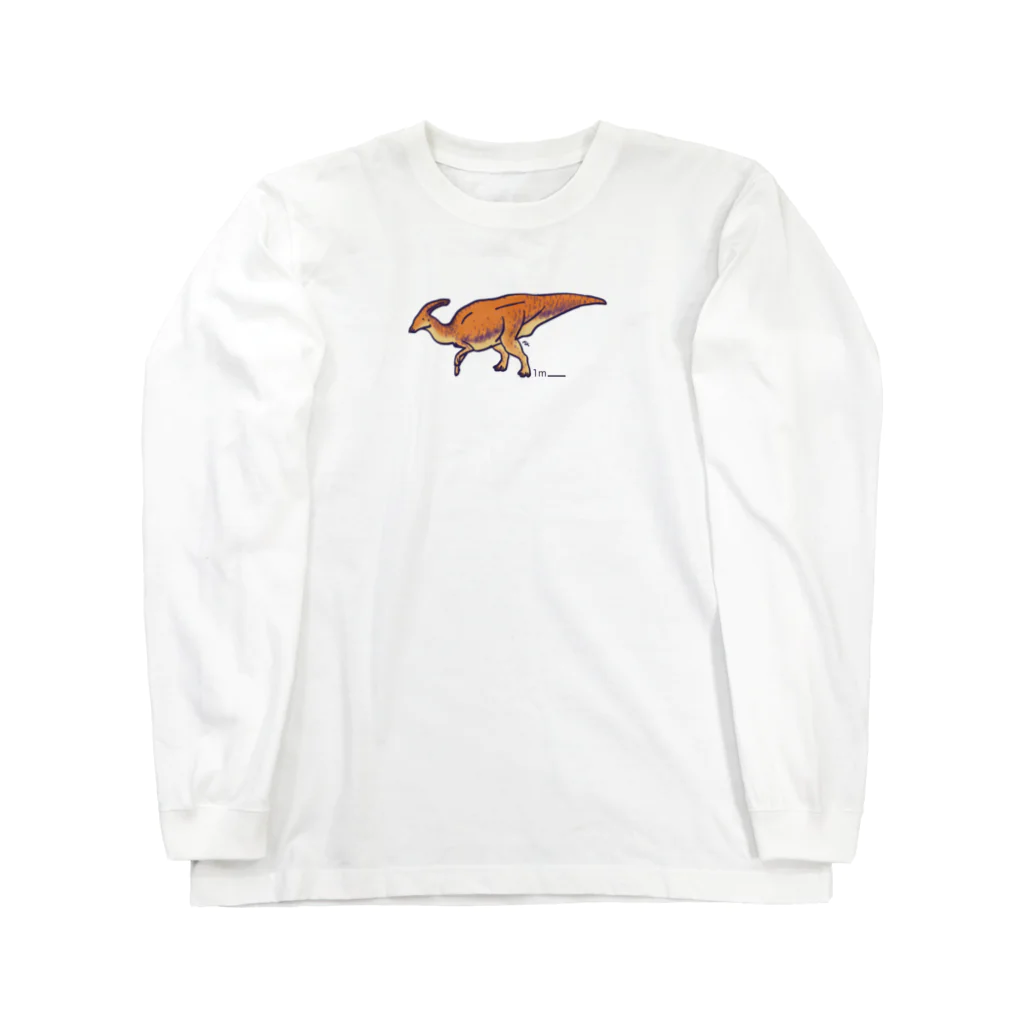 segasworksのパラサウロロフス・ワルケリ（白亜紀の牛たち より） Long Sleeve T-Shirt