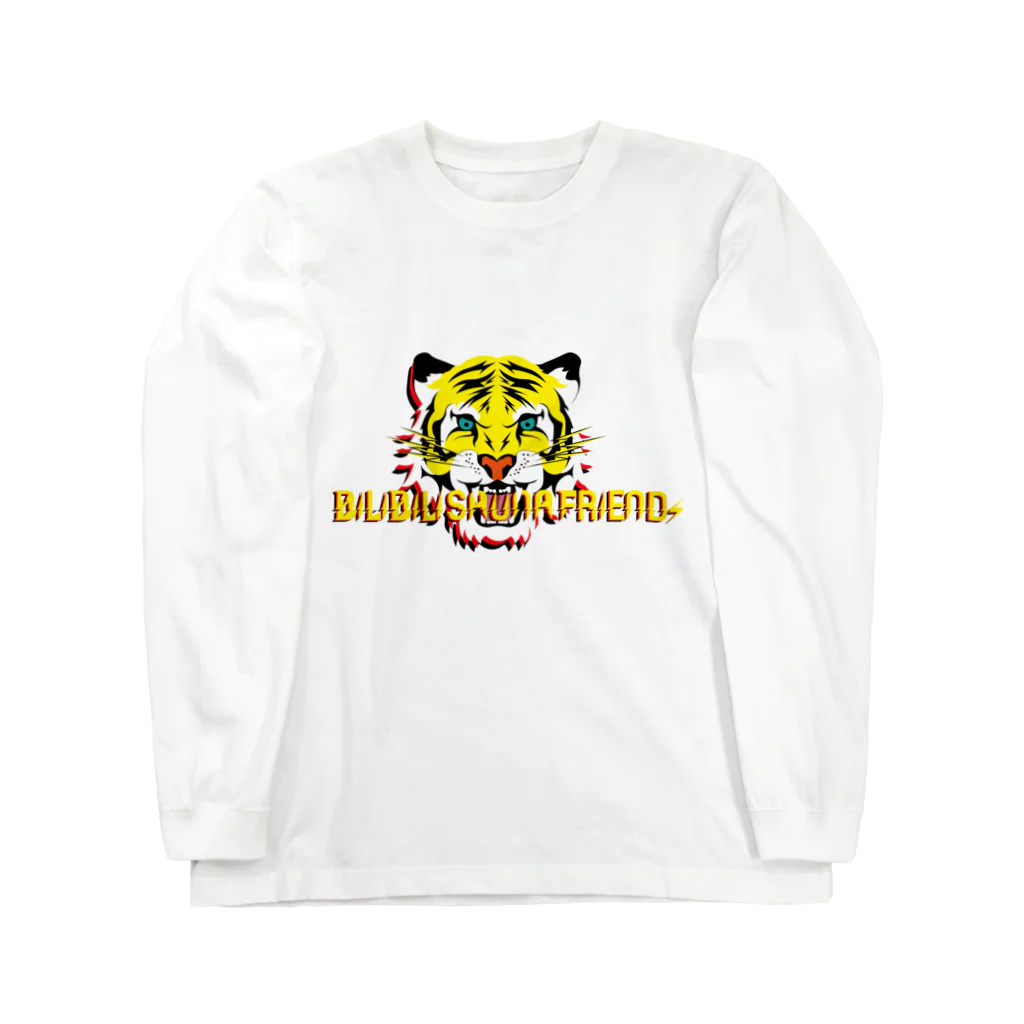 BILIBILI SAUNA FRIENDsのBSF Tiger ロンT ロングスリーブTシャツ