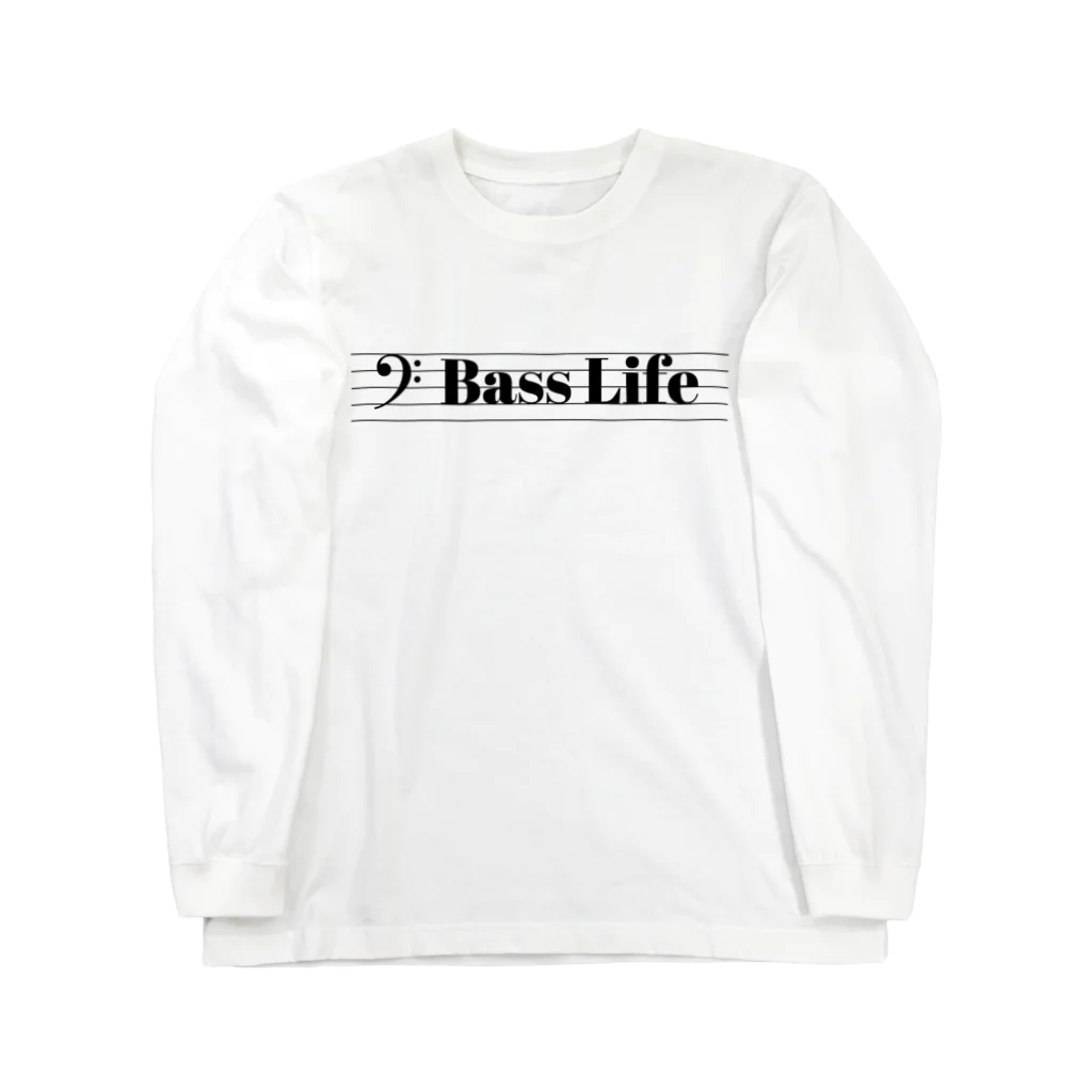 もりてつのBass Life ロングスリーブTシャツ