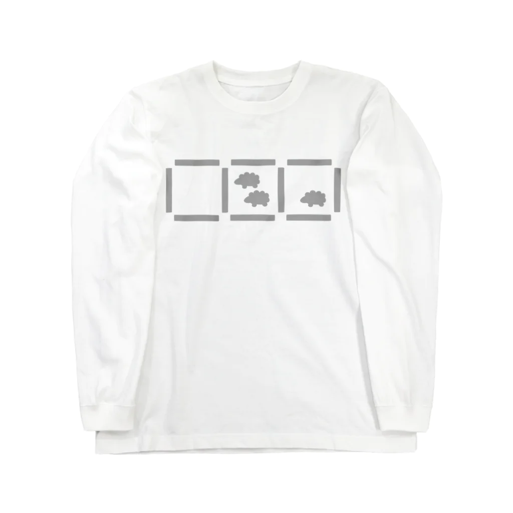 かえるの増えた農場のひつじ Long Sleeve T-Shirt