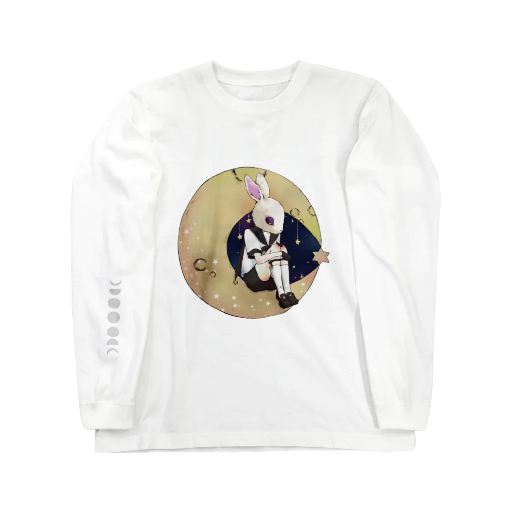 Sugar Holicの月うさぎ Long Sleeve T-Shirt