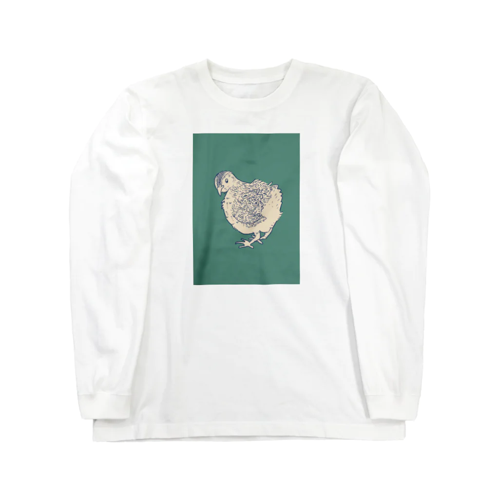 柴うずらのうずらのおしり Long Sleeve T-Shirt