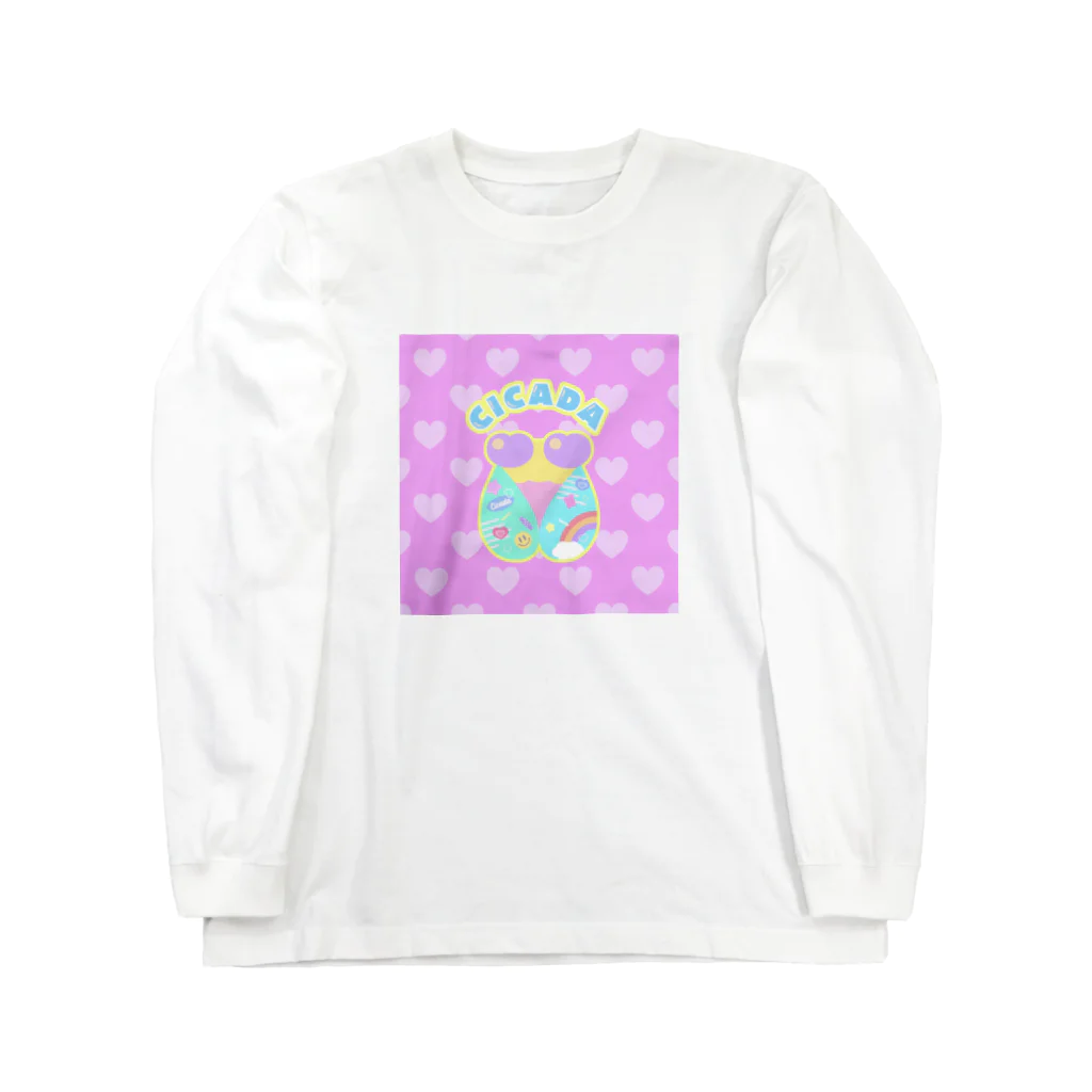 みずあめあいすの♡せみ×かわいいしか勝たん♡ Long Sleeve T-Shirt