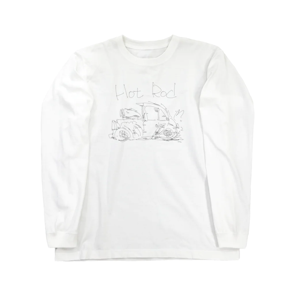 スタジオばんやのホットロッド Long Sleeve T-Shirt