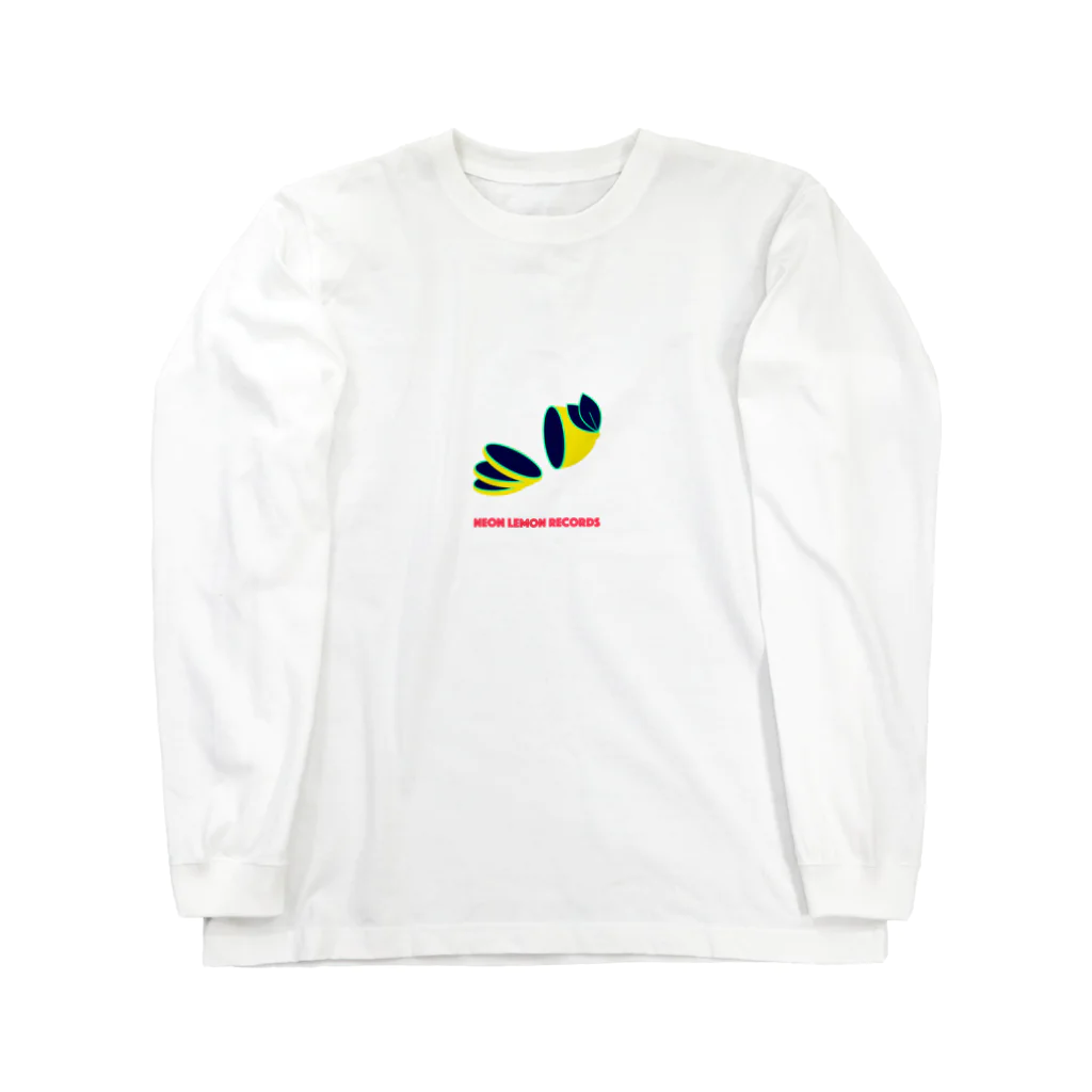 げんきくんのNEON LEMON RECORDS® オフィシャル ロングスリーブTシャツ