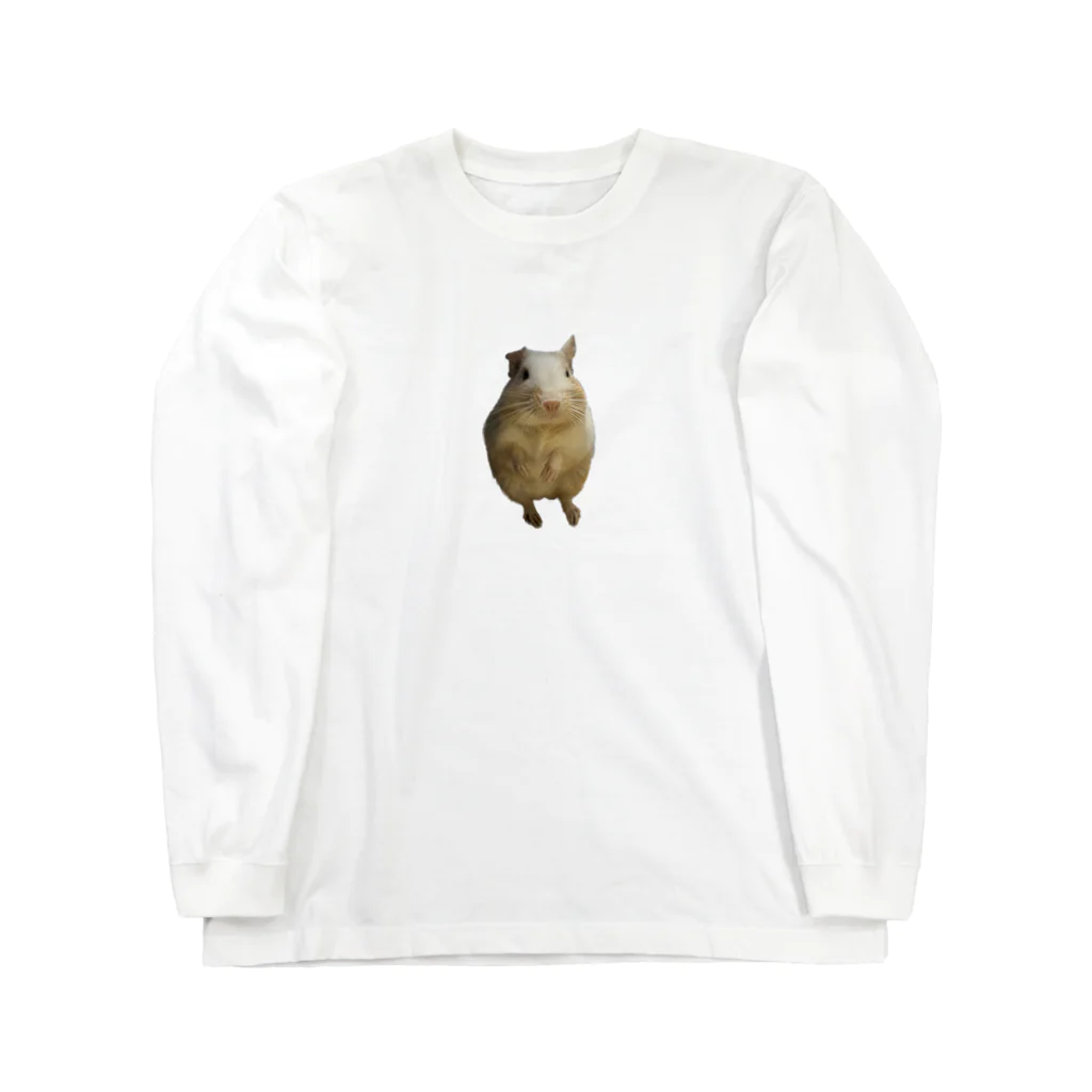 デグーのプラハのおすましデグー Long Sleeve T-Shirt