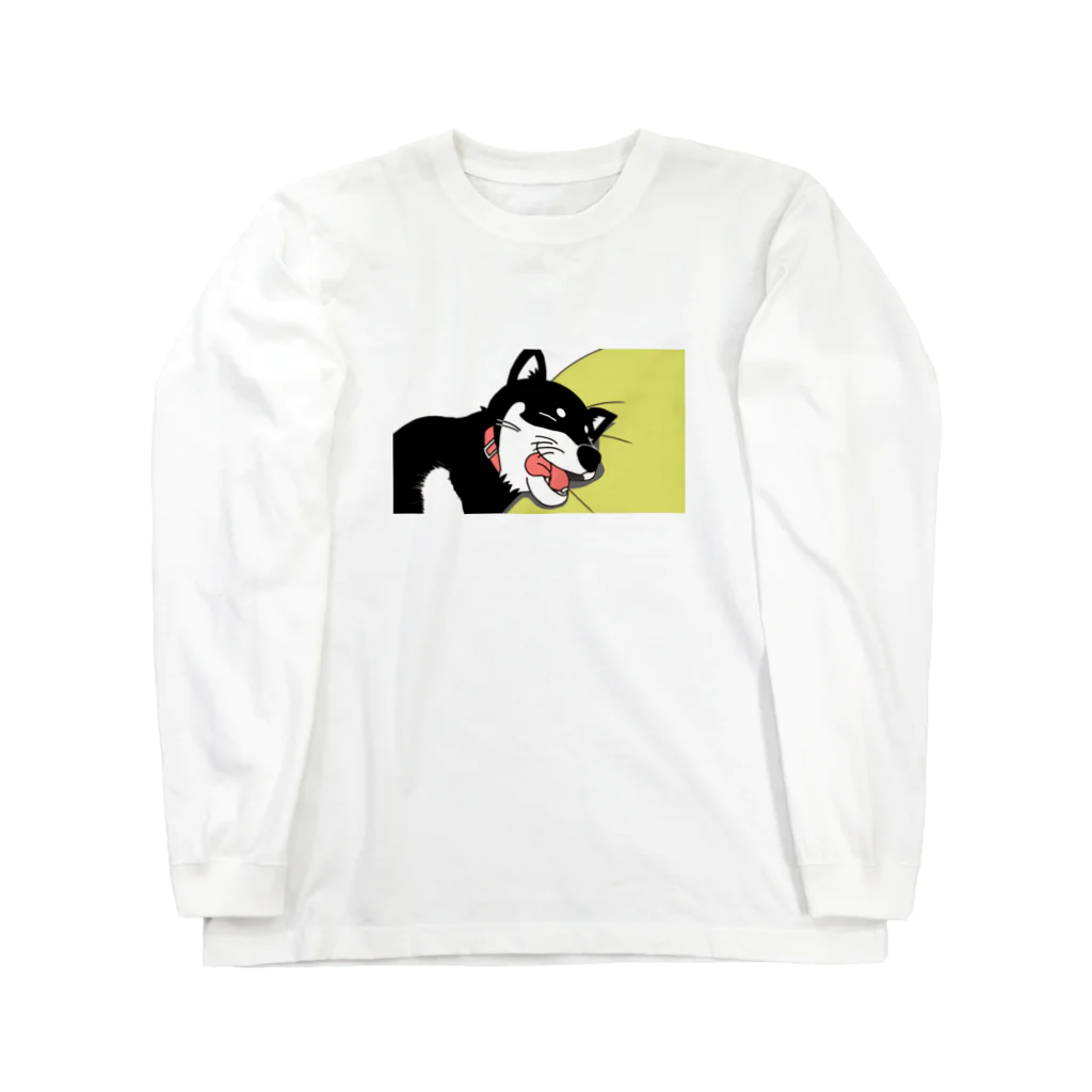 柴犬の日常の柴犬の日常（寝） ロングスリーブTシャツ