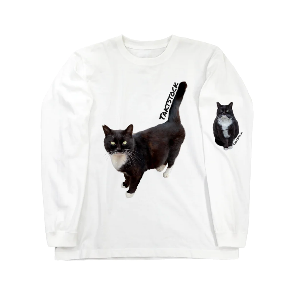 Tom's storeの地域猫タクトくん２ ロングスリーブTシャツ