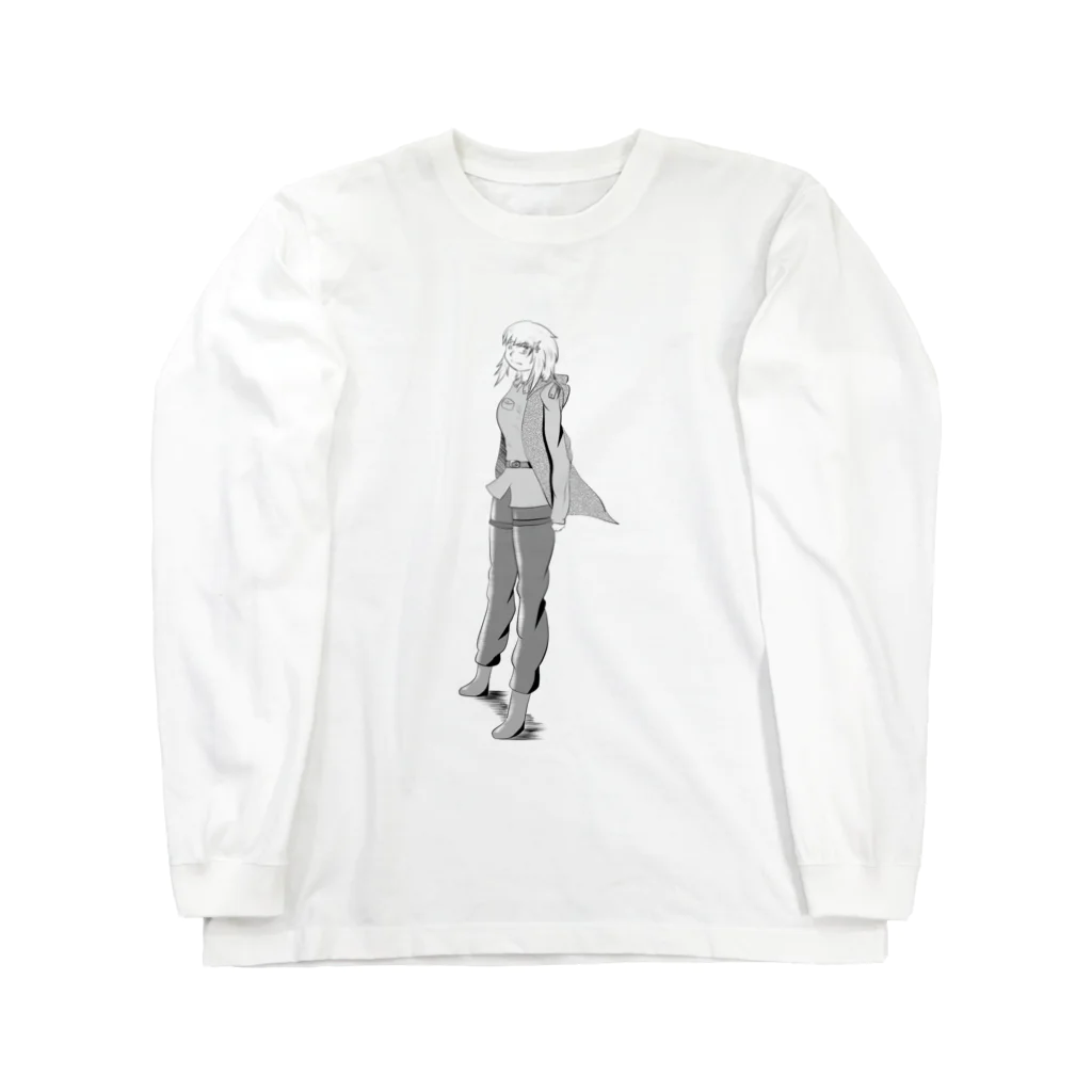 かがみの靡かせる Long Sleeve T-Shirt