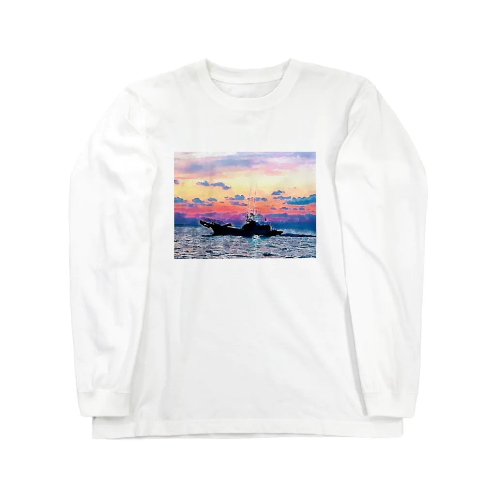 ツッチーニの船 Long Sleeve T-Shirt