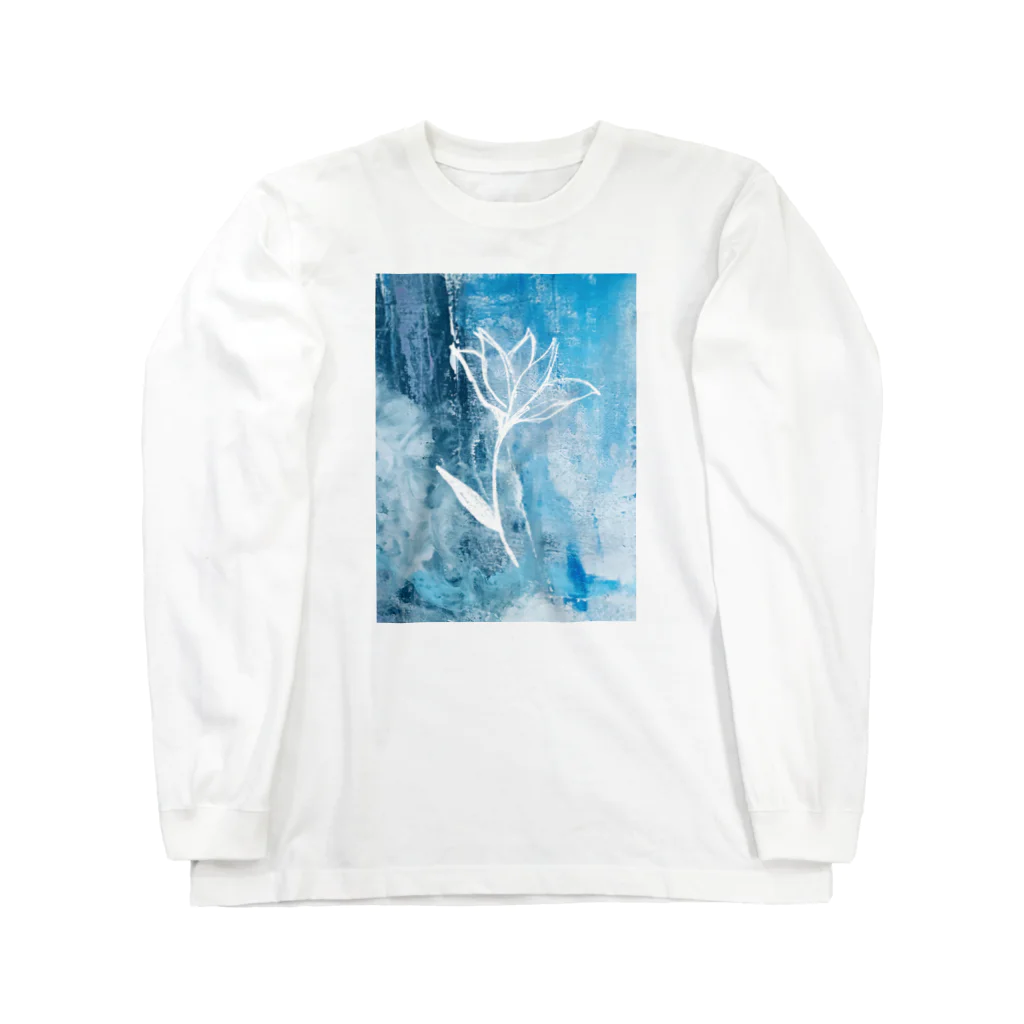 アヤメの花 Long Sleeve T-Shirt