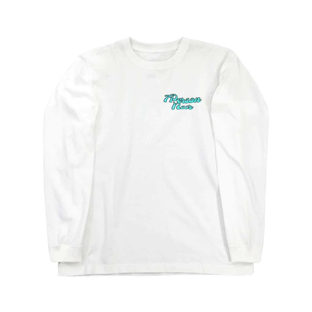 7PersonNacrの背骨ロングスリーブTシャツ Long Sleeve T-Shirt